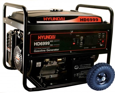 גנרטור בנזין של HYUNDAI  6000W  (לפרטים נוספים לחץ על התמונה) מחיר 5990 ש'ח 