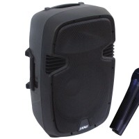 רמקול מוגבר 12 עם זוג מיקרופונים אלחוטיים VHF212 BTS (לפרטים נוספים לחץ על התמונה) מחיר 195 ש'ח    